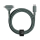 Kabel NATIVE UNION Belt Cable Duo USB-C – Lightning/USB-C 1,5m slate green NAUNBELTCCLGRNNP